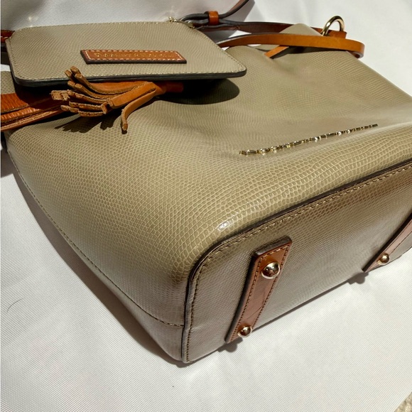 Dooney & Bourke Serena Drawstring Bucket Bag with Attached Pouch - 2015-2016 - Picture 14 of 16